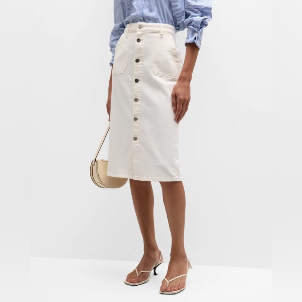 Paige Meadow Midi Skirt Utility Pockets